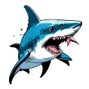 shark tattoo design idea