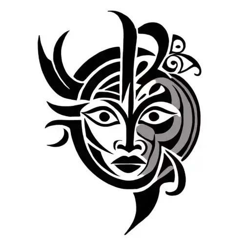 Igbo African tribal tattoo tattoo design idea