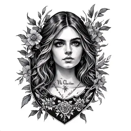Grave marker "Nicole Beckstrand" tattoo design idea