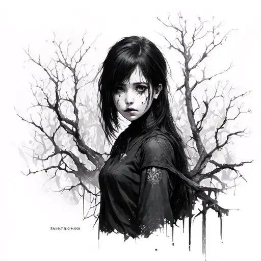 Hinako Silent Hill f  tattoo design idea