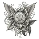 alice and chains lyrics tattoo design idea