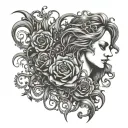 alice and chains lyrics tattoo design idea