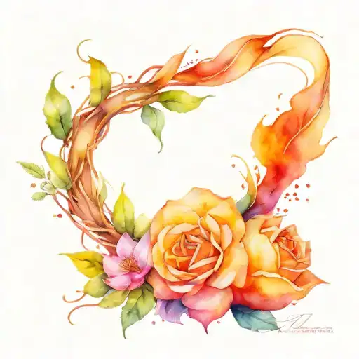 Weight Loss tattoo design idea