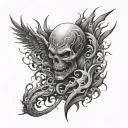 zero fear inner bicep tattoo tattoo design idea