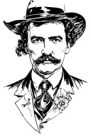 Doc Holliday tattoo design idea