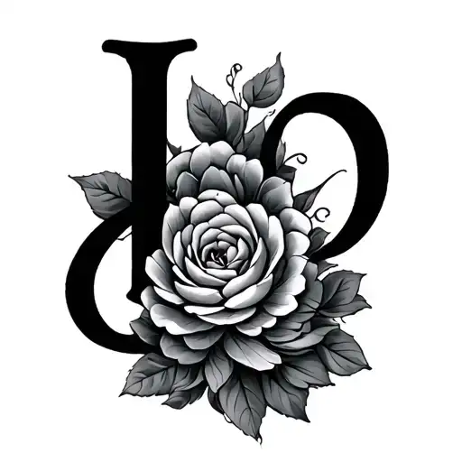 Jade name tattoo design idea