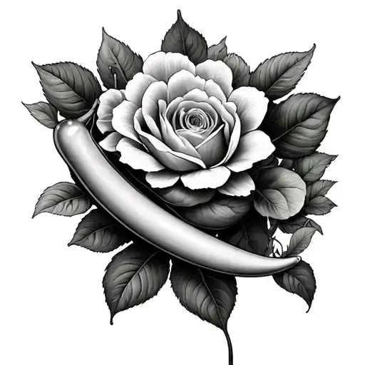 2 Peas In A Pod tattoo design idea