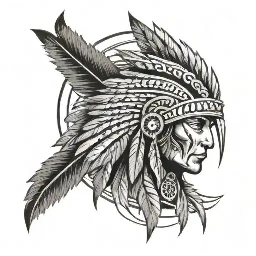 choctaw tribal design tattoo design idea