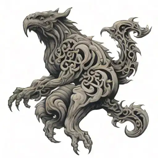 ugly tattoo design idea