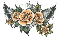 even when the night changes it will never change me and you tattoo design idea