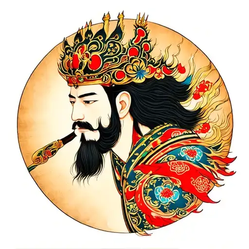 king david tattoo design idea