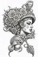 trust issues tattoo design idea