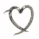 mercury floating tattoo design idea