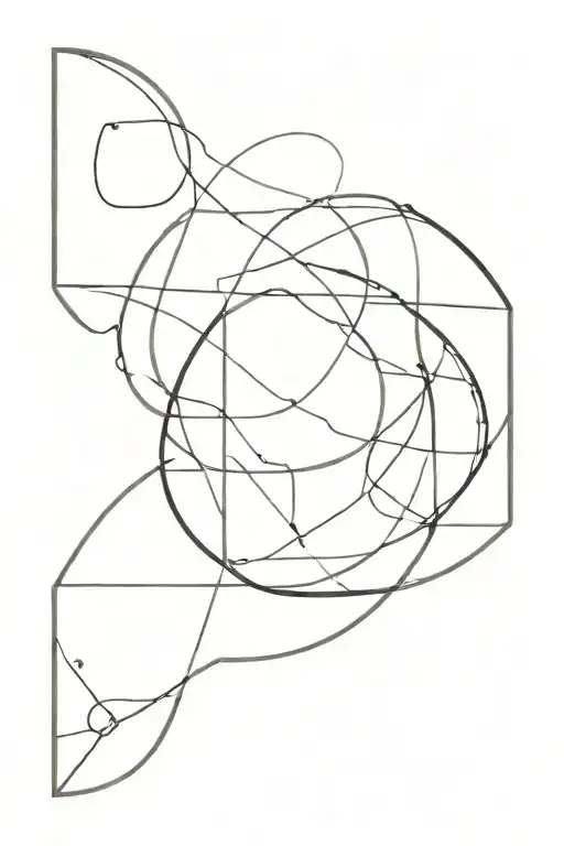 Problems shape purpose  tattoo design idea