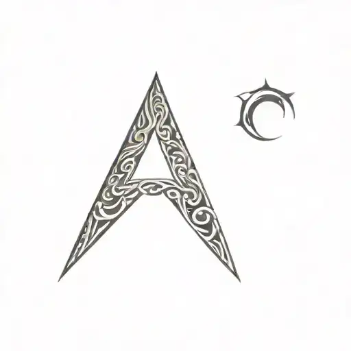 Hiberno-Saxon style tattoo tattoo design idea
