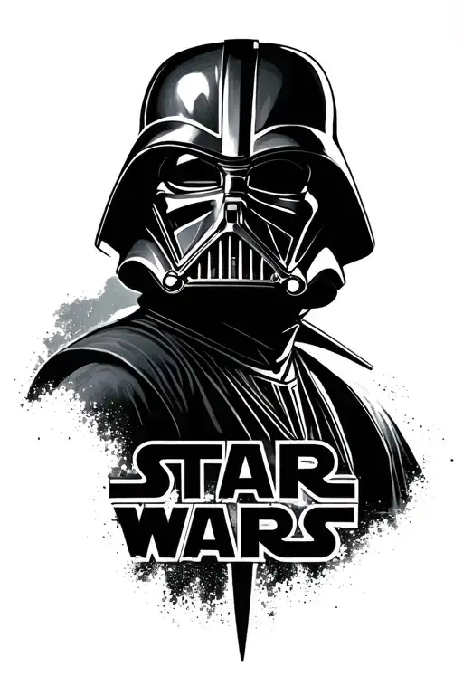 star wars imperial logo tattoo design idea