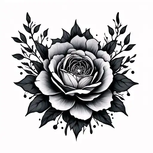 Balance tattoo design idea