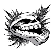 risk taker tattoo design idea