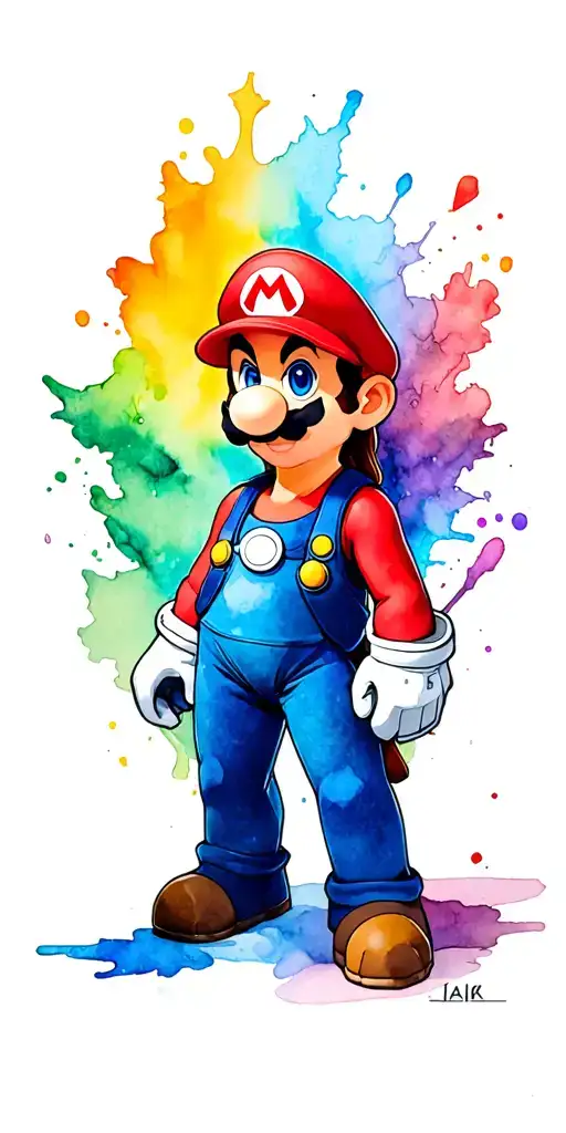 gaming based with pokimon, zelda, fable, halo and Mario  tattoo design idea