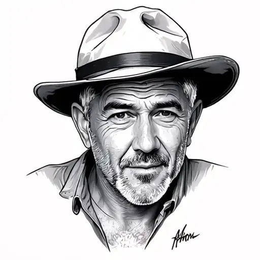 Anthony Bourdain tattoo design idea