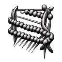 Abacus tattoo design idea