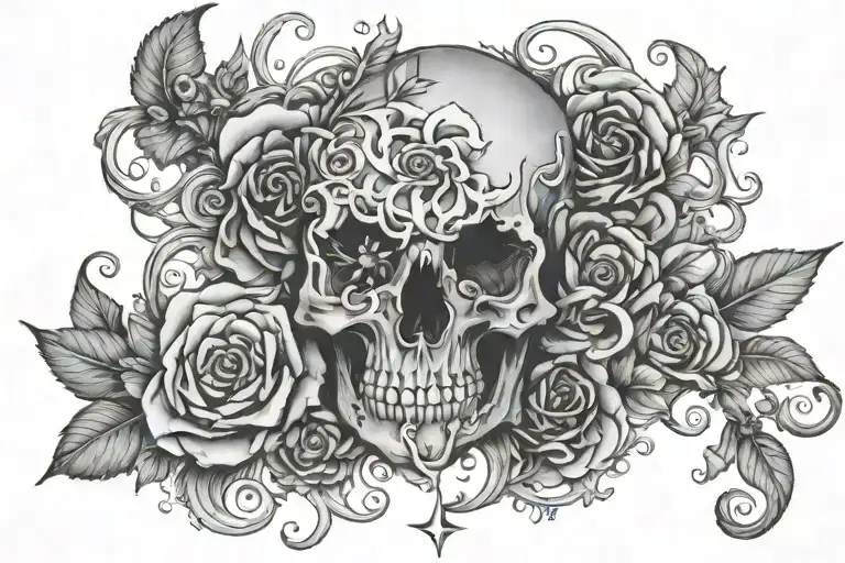 "how rare and beautiful it is to even exist" tattoo design idea