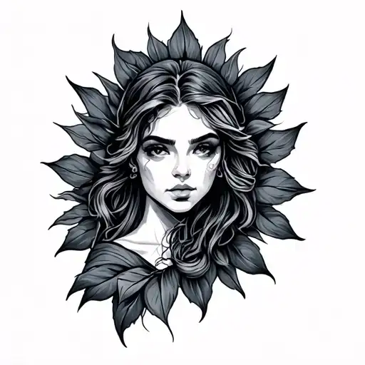 Elbow tattoo design idea