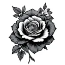 Elbow tattoo design idea