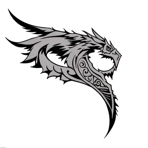 Coverup Norse Mythology tattoo design idea