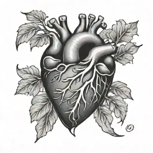 Heart A Heartbeat tattoo design idea