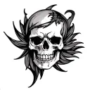 Jackdow tattoo design idea