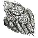 ring finger tattoo tattoo design idea