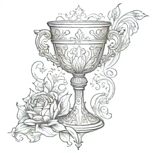 Chalice tattoo design idea