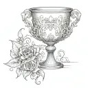 Chalice tattoo design idea