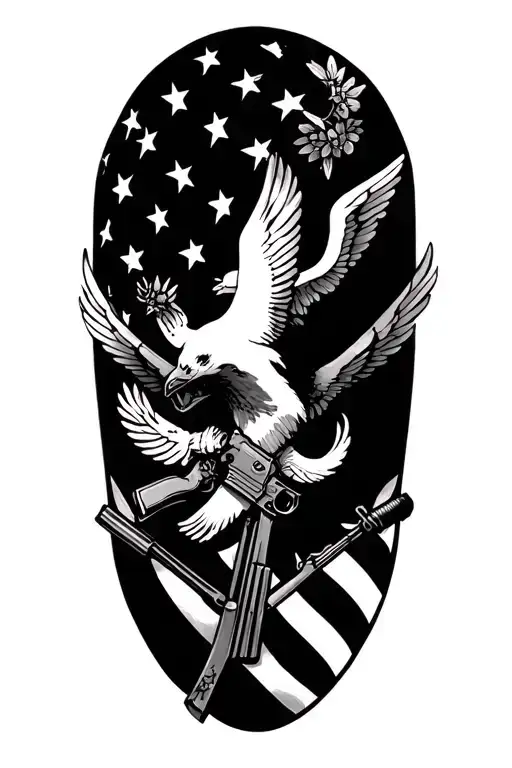 military memorial tattoo tattoo design idea