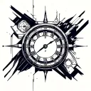 chrono trigger clock epoch tattoo design idea