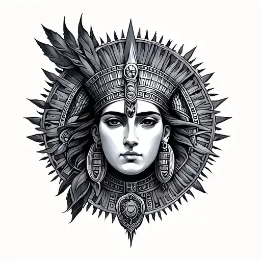 Sumerian tattoo design idea