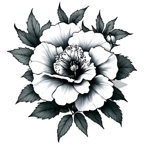 Sweet William tattoo design idea