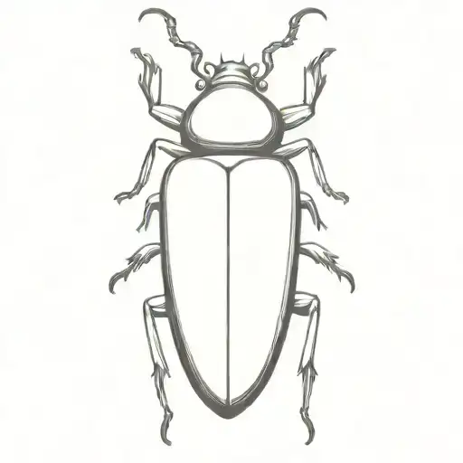 bug tattoo design idea