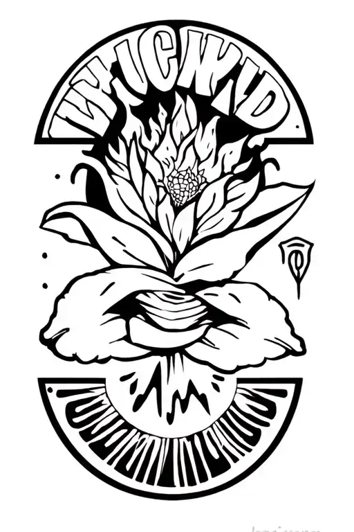 Juice Wrld tattoo tattoo design idea