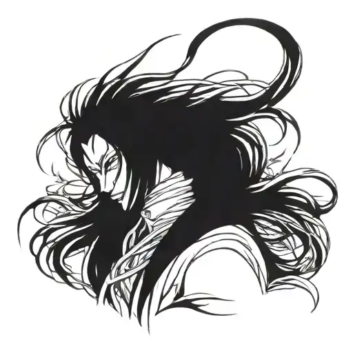bleach unohana bankai tattoo design idea