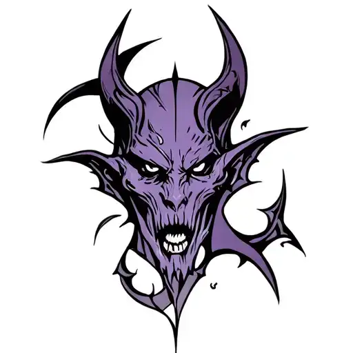 slaanesh tattoo design idea