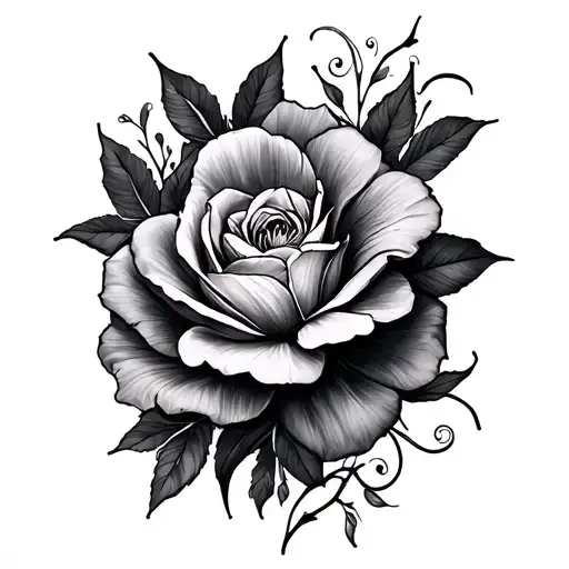 Plus Size tattoo design idea