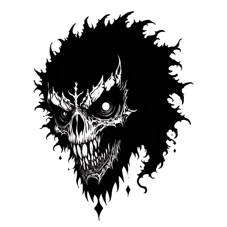 demogorgon tattoo design idea