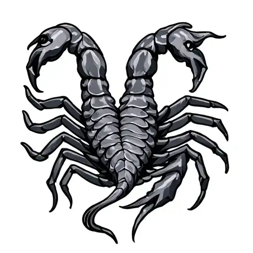 scorpio pisces sign mixed tattoo tattoo design idea