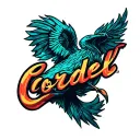 "Cordell" Cyan tattoo design idea