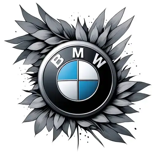 BMW logo tattoo design idea