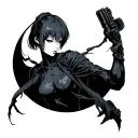 ghost in the shell tattoo design idea