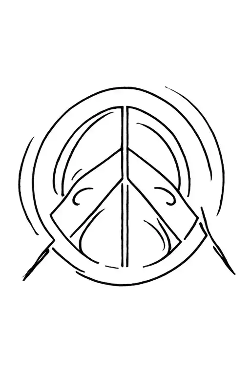 peacemaker tattoo design idea