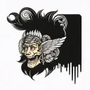 one direction tattoo design idea